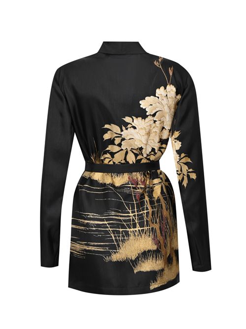 Casacca MSETUNICA in seta stampata MAX MARA STUDIO | 2616191024600003